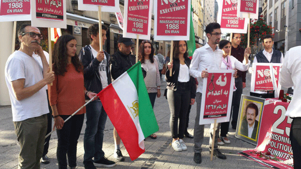 گرامیداشت  شهدای قتل عام سال ٦٧ و دادخواهی از شورای امنیت برای محاکمه سران رژیم ( لوکزامبورگ)